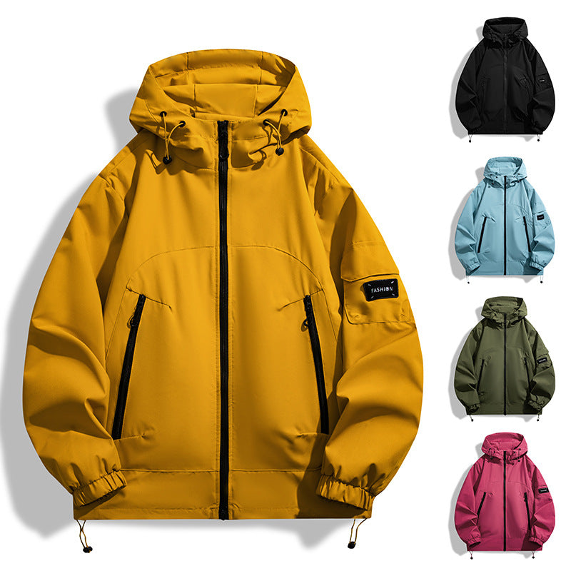 Men's Modern All-Weather Hoodie with Wind and Water-Repellent Membrane Chichicherry