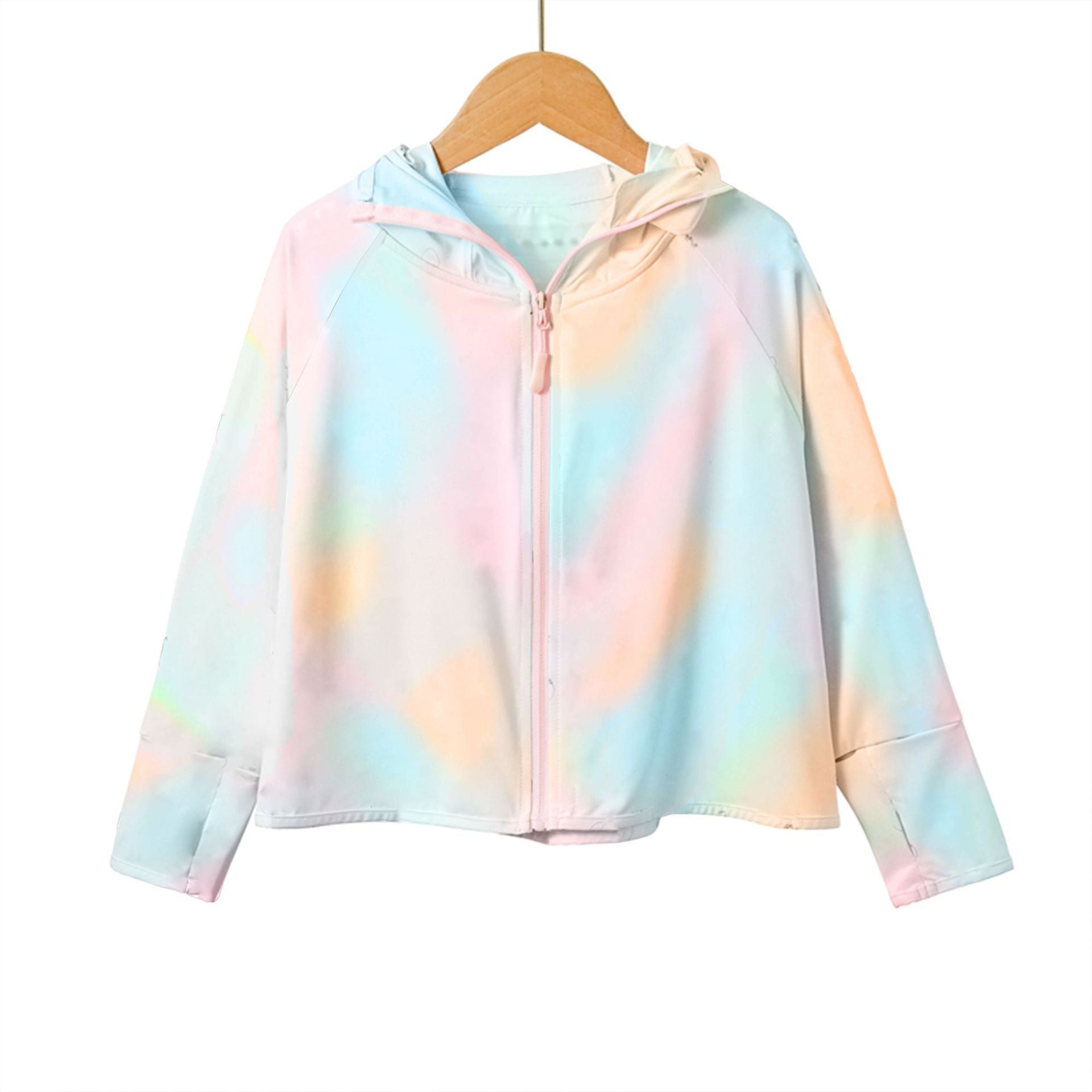 Girls functional UV protection jacket with hood Chichicherry
