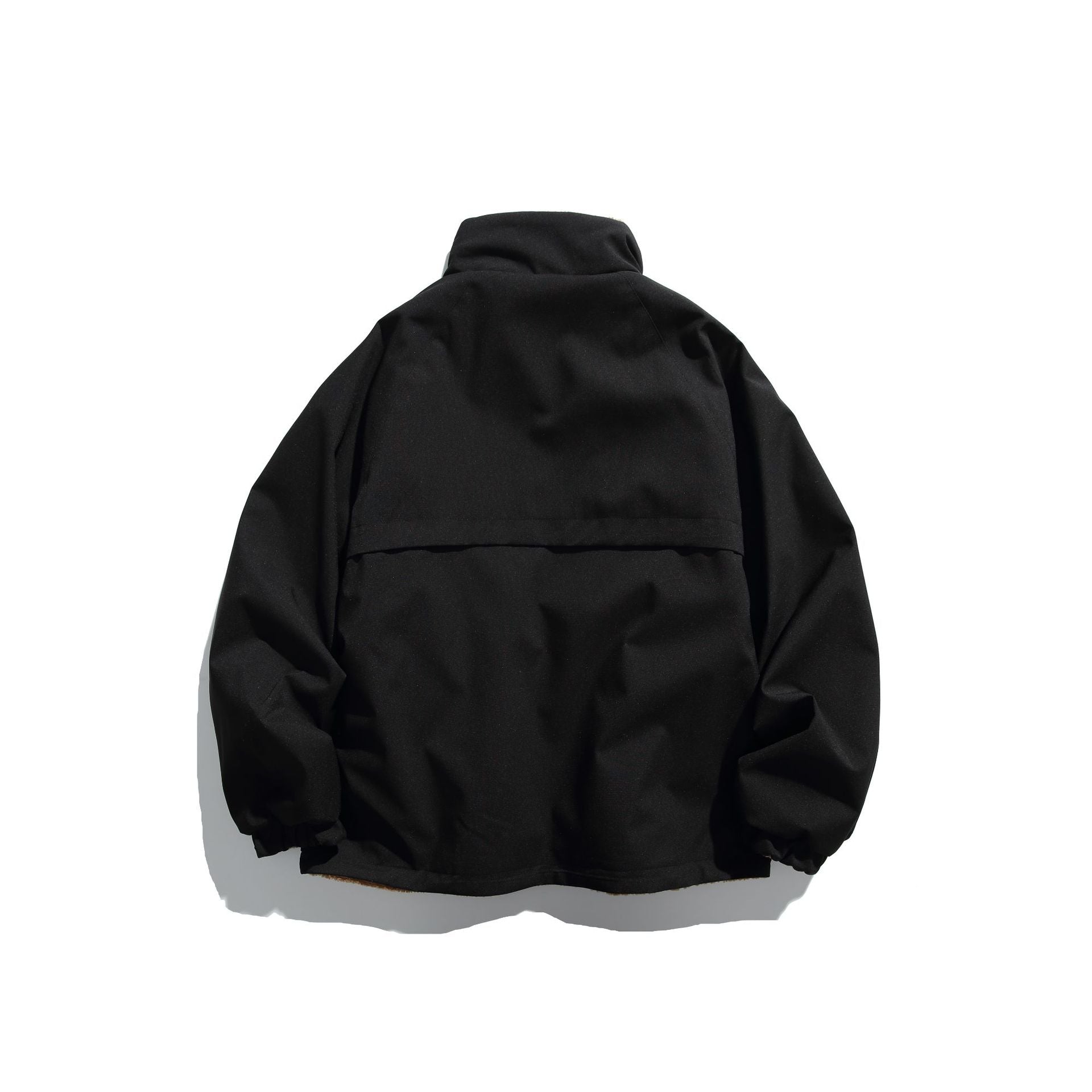 Unisex Technical Softshell Jacket with Fleece Lining and Vertical Chest Zippers Chichicherry