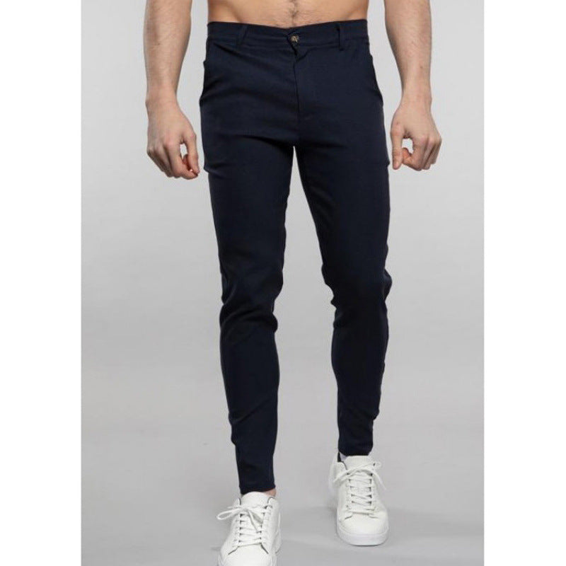 Men's Chino Pants Slim Fit Elastic