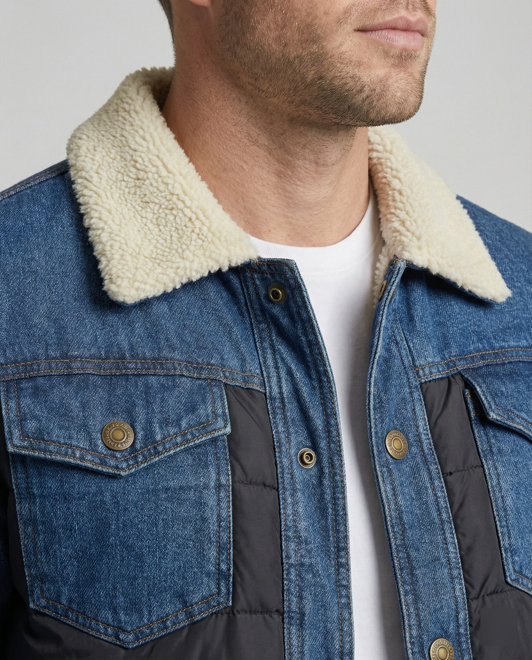 Transitional jacket men's overshirt