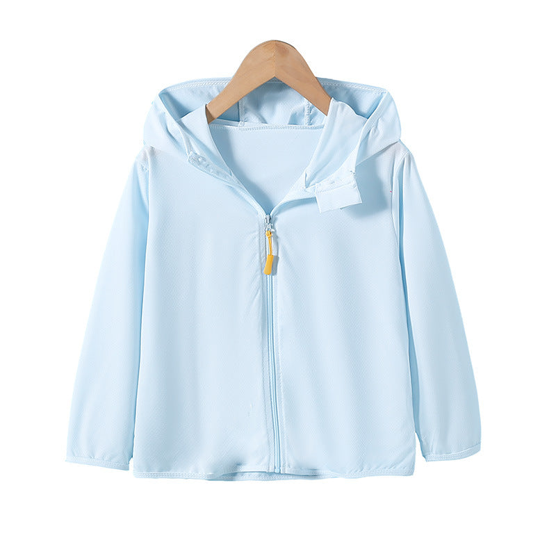 Unisex nan lightweight UV protection hoodie with full zip and breathable mesh lining Chichicherry