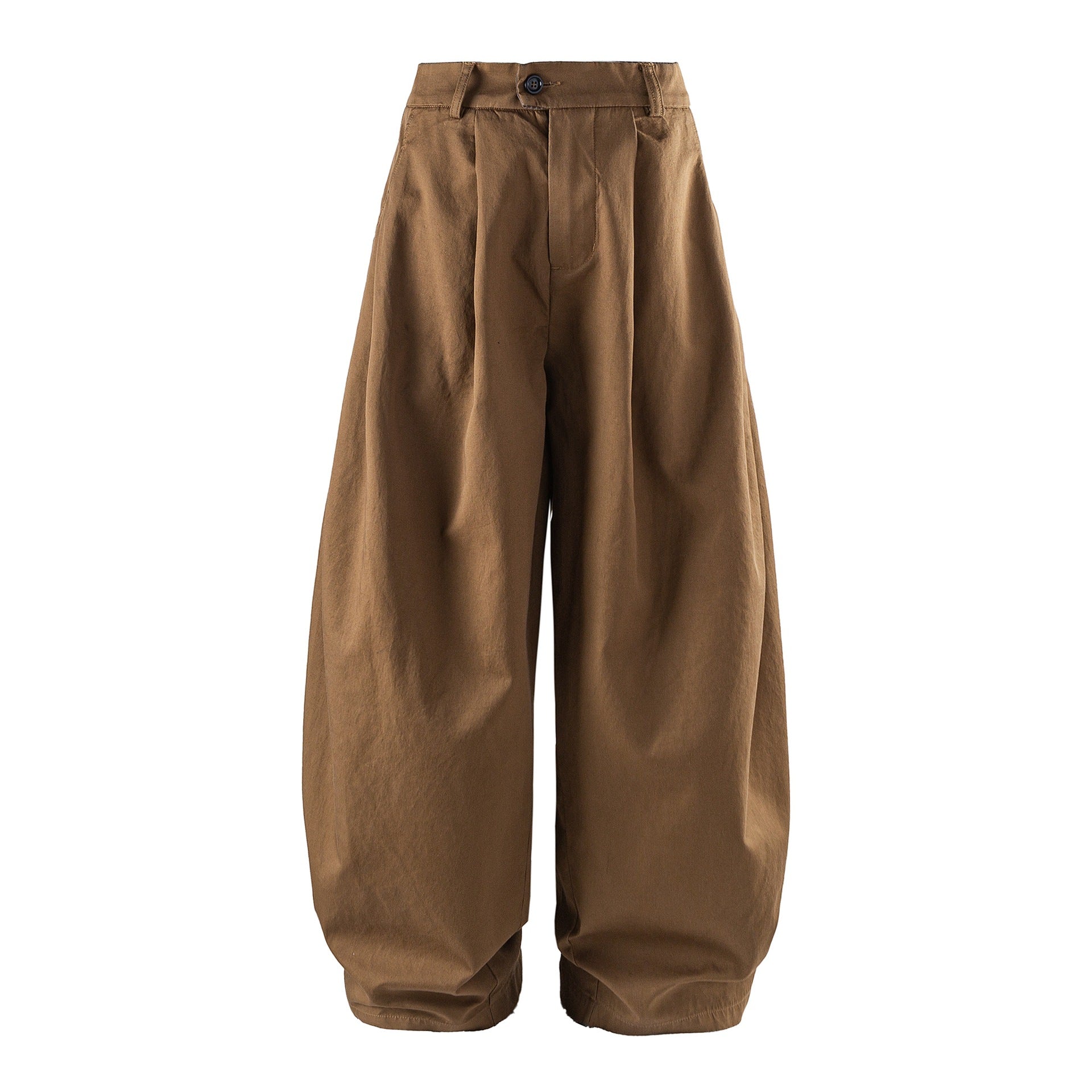 Women's wide high-waist culotte with pleat and cropped leg Chichicherry