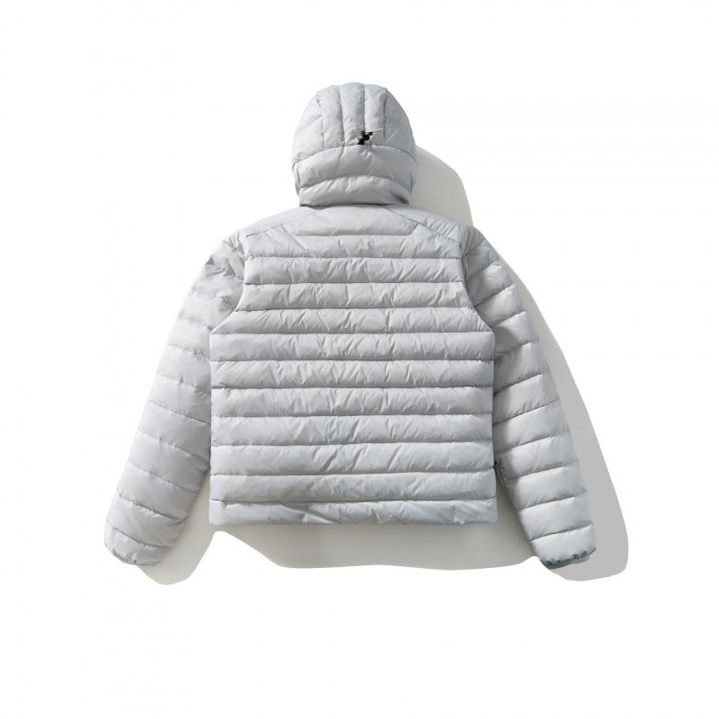 Women's ultra-light padded jacket with hood, down look and windproof outer shell Chichicherry