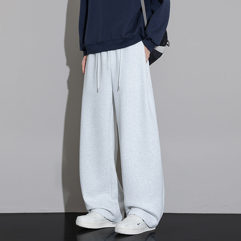 Men's Loose Fit Jogging Pants with Drawstring and Flowing Jersey Quality Chichicherry