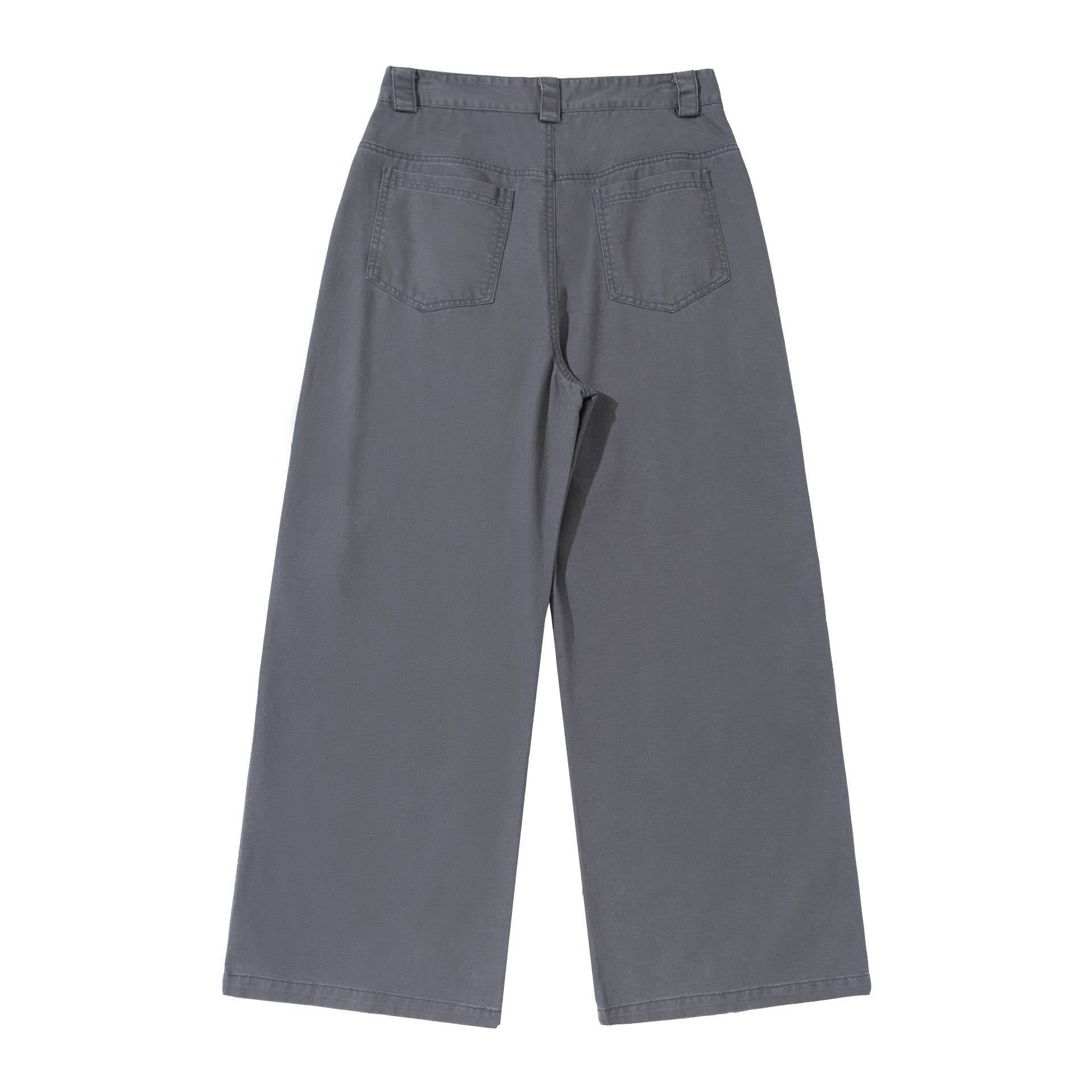 Women's High-Waist Cargo Culotte with Straight Panel Seams Chichicherry