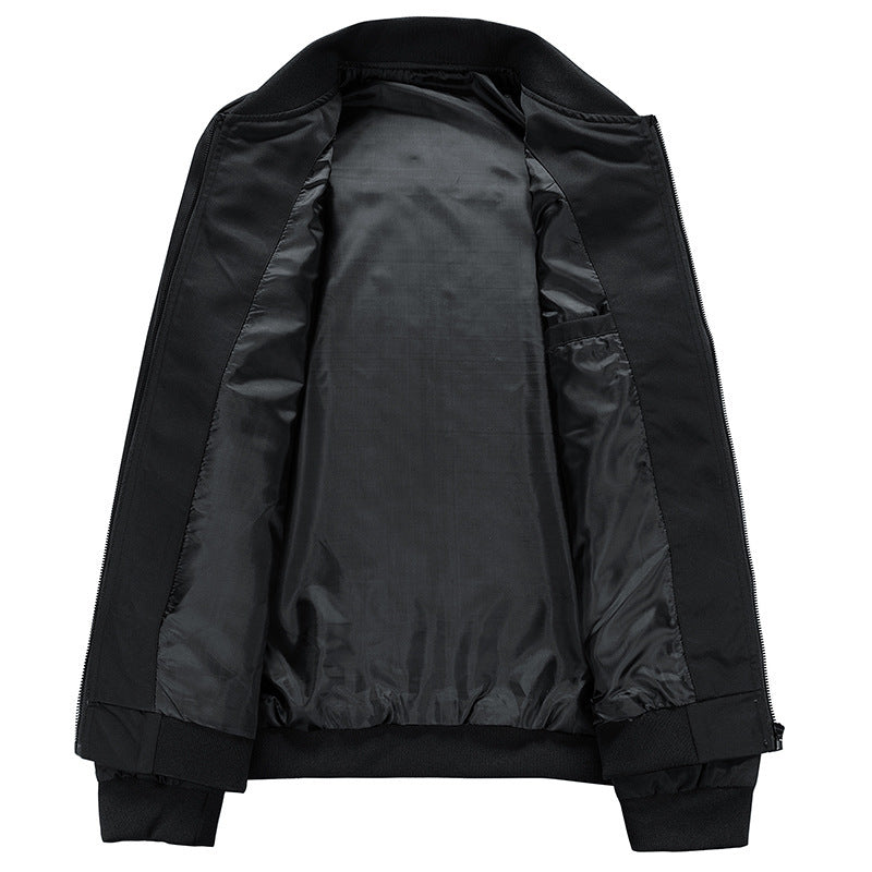 Men's minimalist tech bomber with wind and water-repellent shell Chichicherry