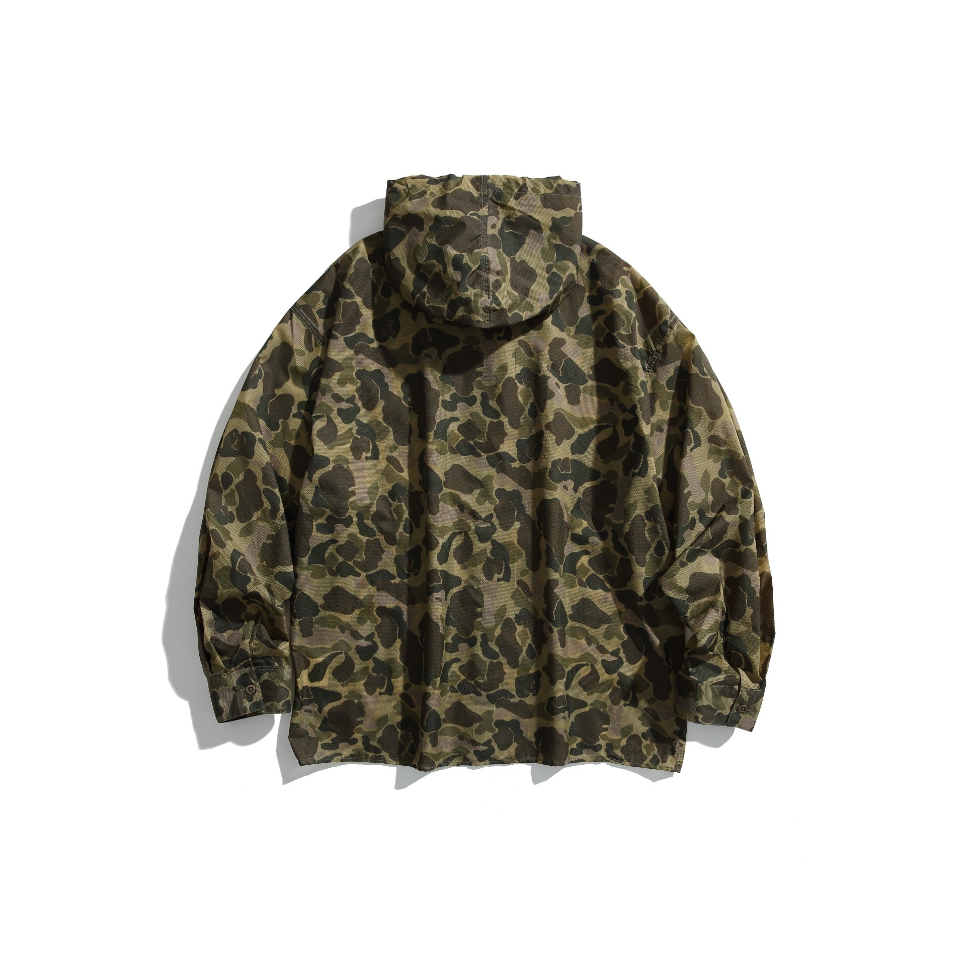 Men's Camouflage Hoodie in Oversized Utility Style Chichicherry