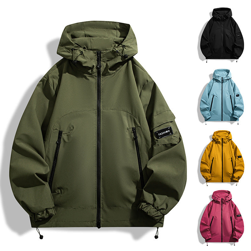 Men's Modern All-Weather Hoodie with Wind and Water-Repellent Membrane Chichicherry