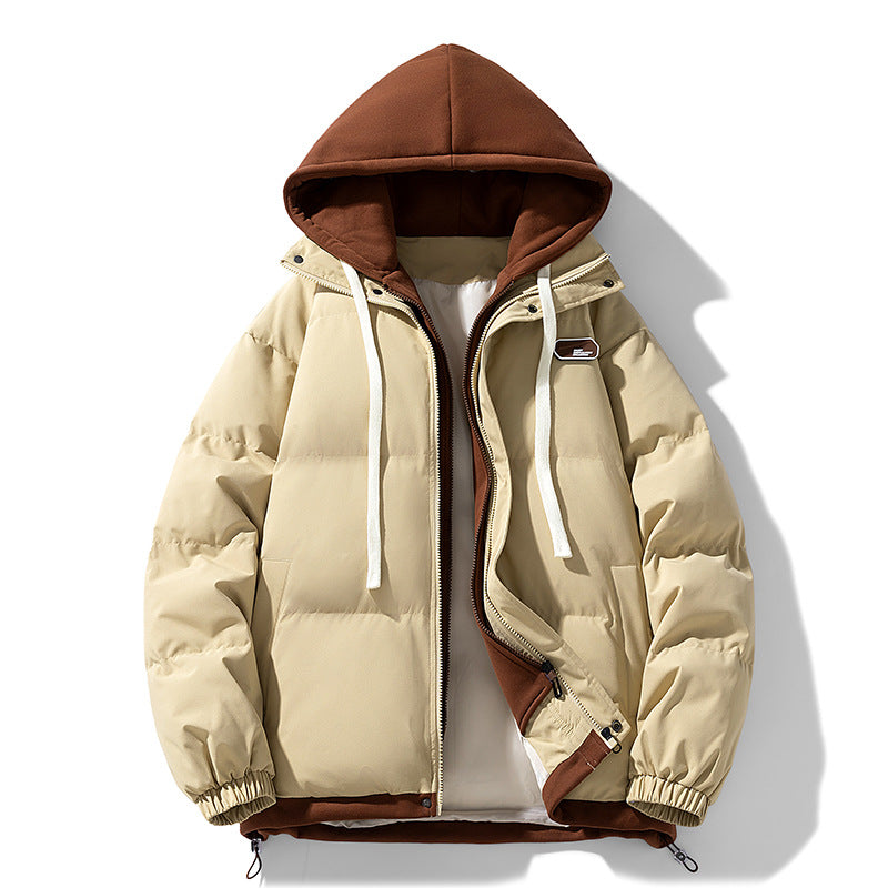 Women's quilted hooded jacket with soft teddy fleece lining, adjustable hem, and elastic cuffs Chichicherry