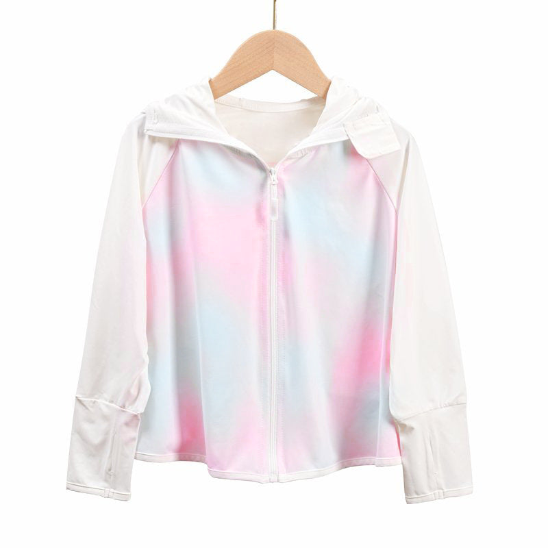 Children's sun jacket with hood and UV protection Chichicherry