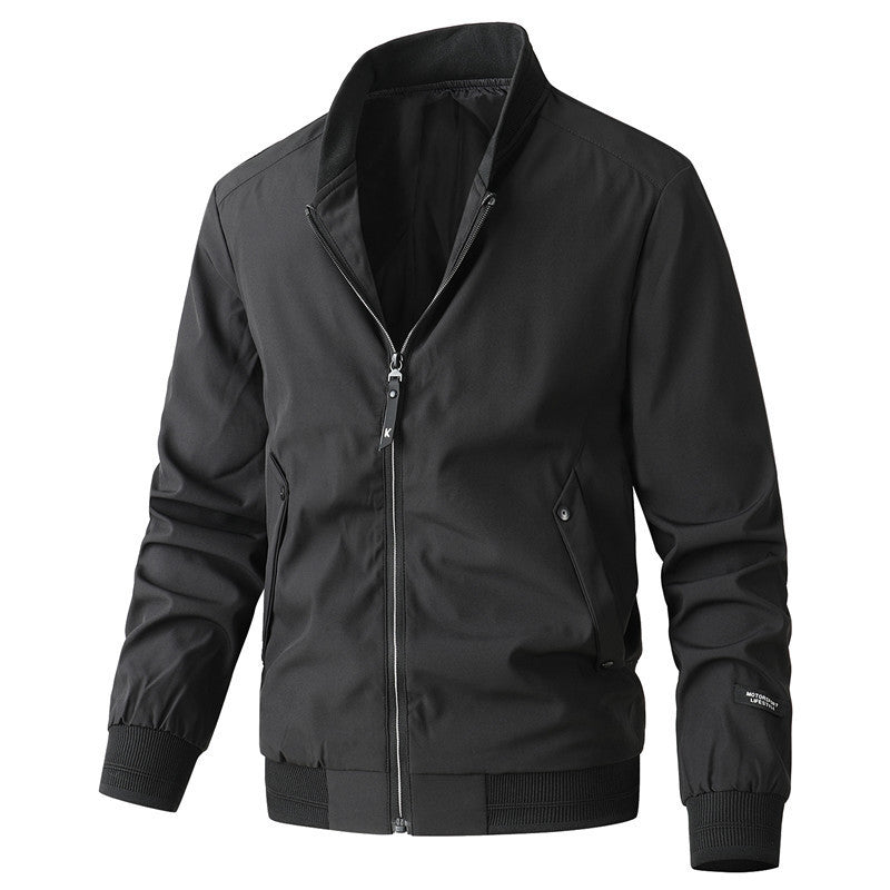 Men's lightweight Urban bomber with water-repellent shell, ribbed hem and flap pockets Chichicherry