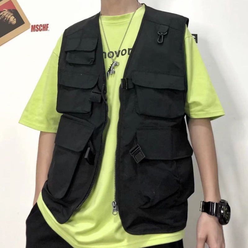 Unisex multifunctional utilitarian vest Chichicherry