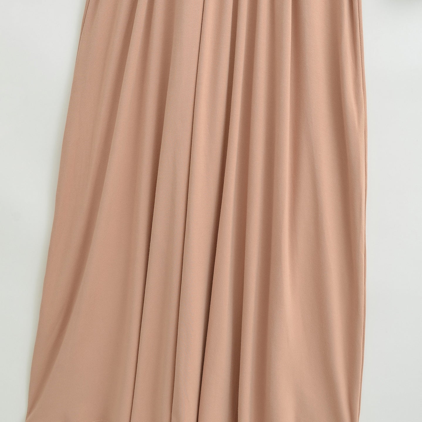 Women's Maxi Wrap Dress with Tailored Wrap Section and Long Sleeves Chichicherry