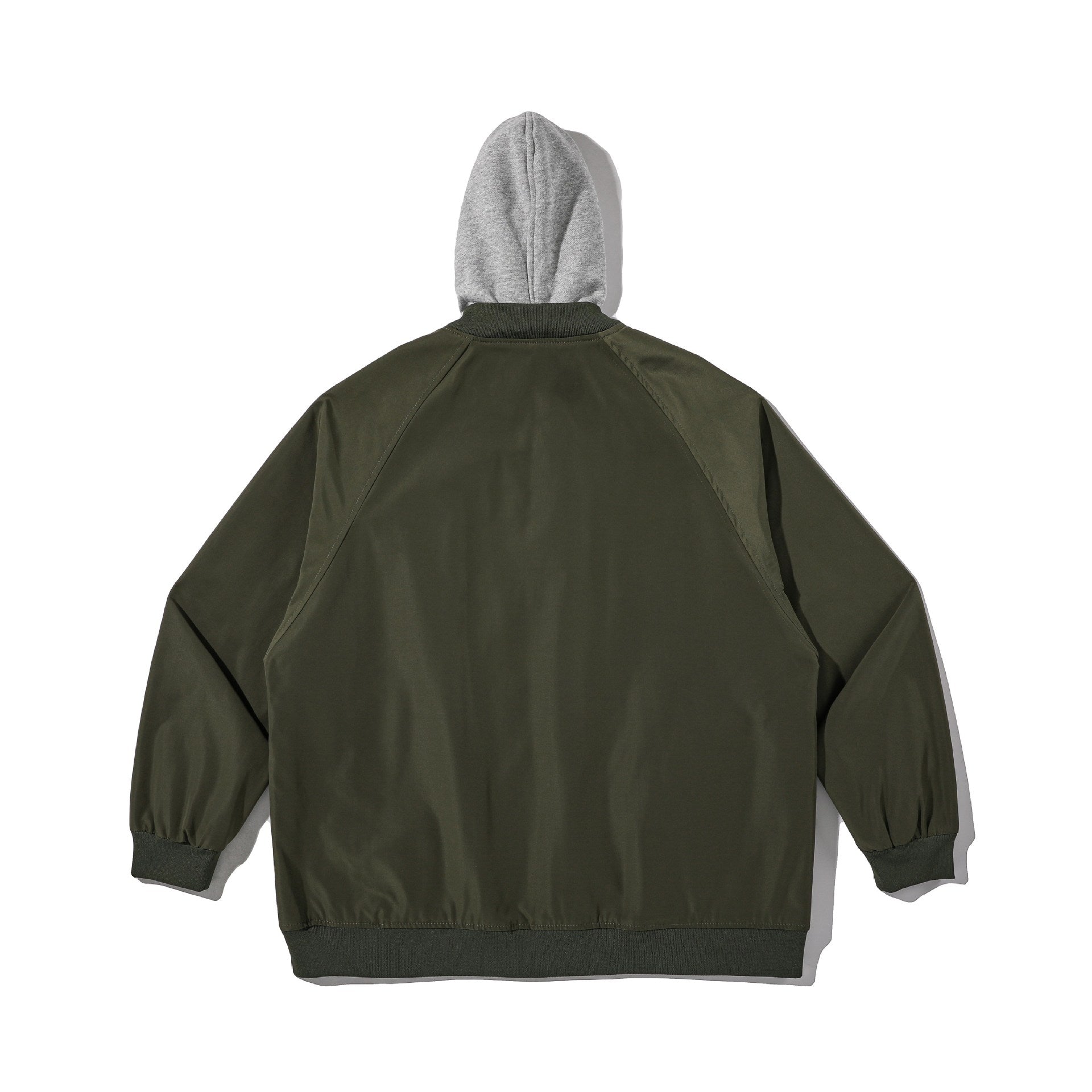 Men's transitional bomber-style parka with integrated sweat hood Chichicherry