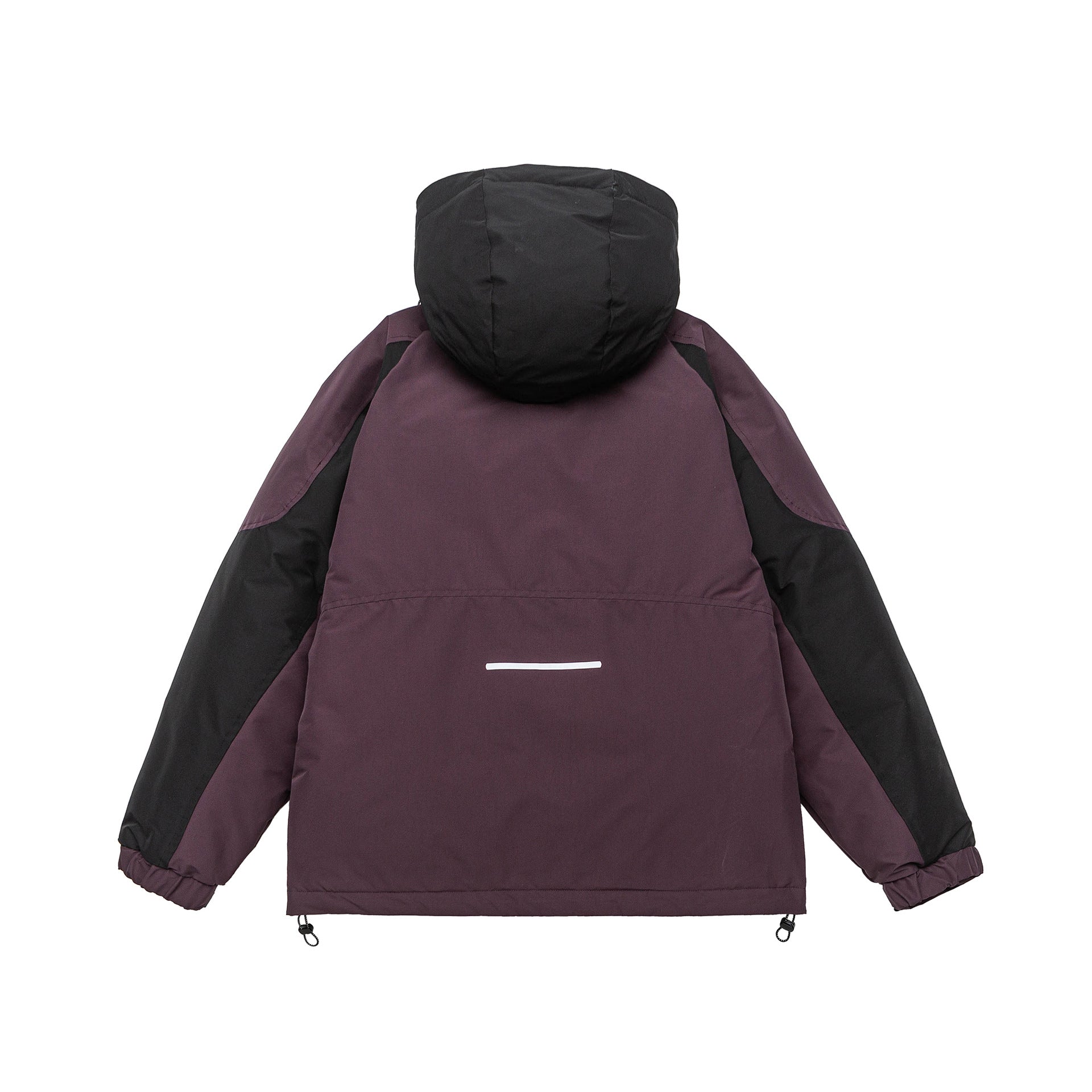 Men's Urban Tech Parka with utility pockets, reflective details, and adjustable hem Chichicherry