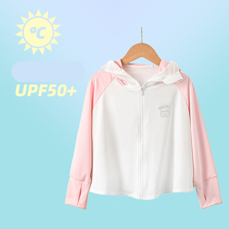 Boys UV protection hooded jacket Chichicherry