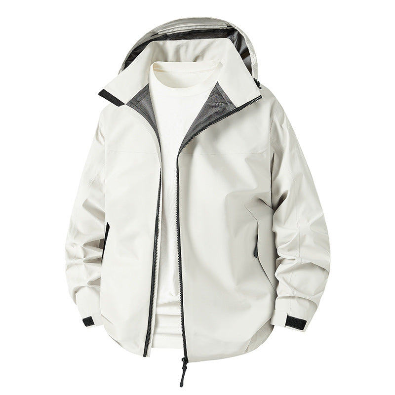 Women Water-repellent Breathable Hooded Jacket with Adjustable Cuffs Chichicherry