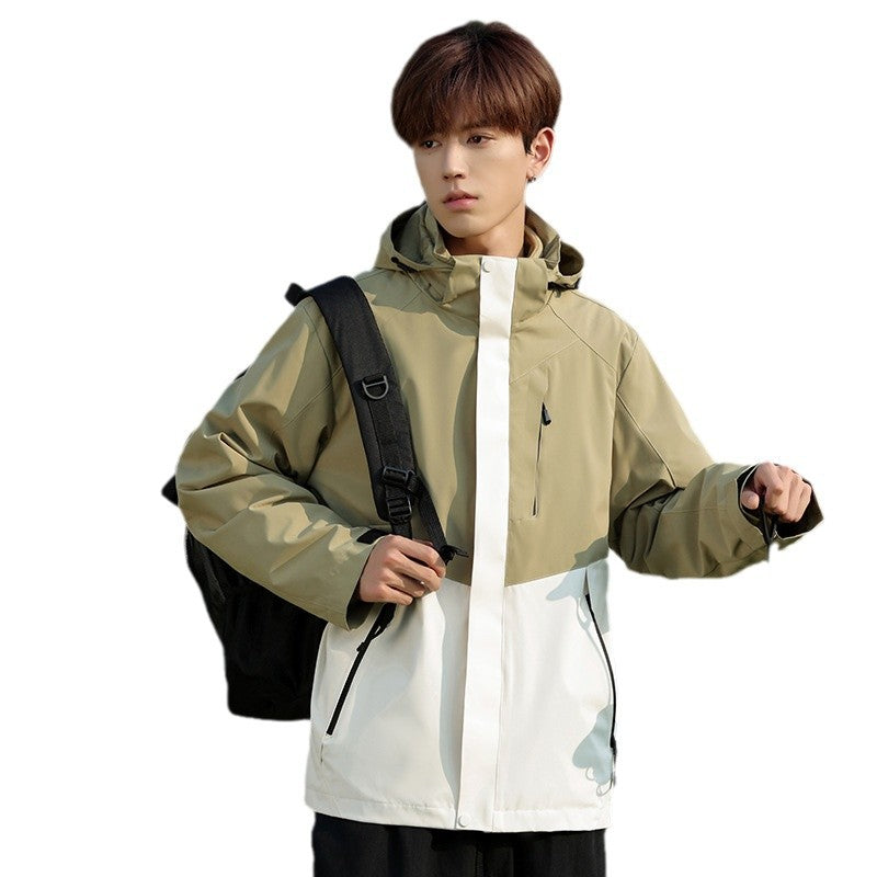 Women's trekking softshell parka with dual-layer membrane, welded seams, and adjustable hood Chichicherry