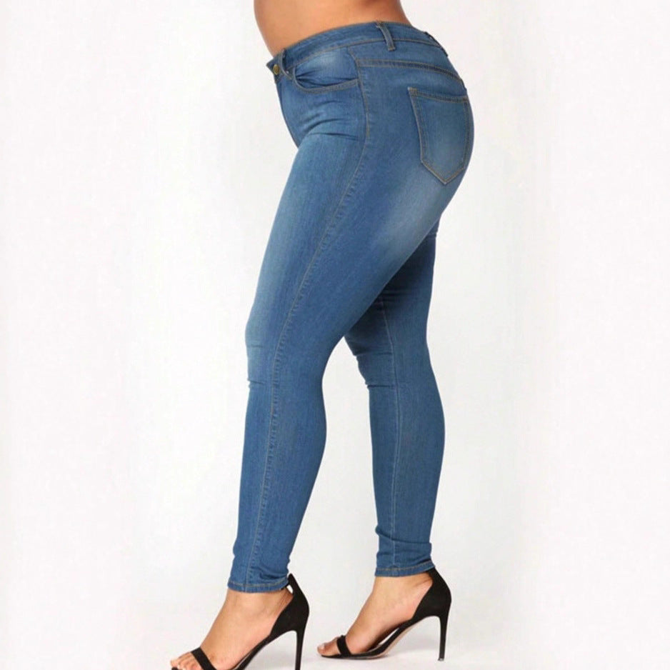 Women High-Waisted Shaping Jeggings in Skinny Look with Ankle-Length Fit Chichicherry