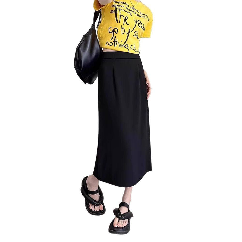 Women's Elegant and Flowing Maxi Skirt Drune