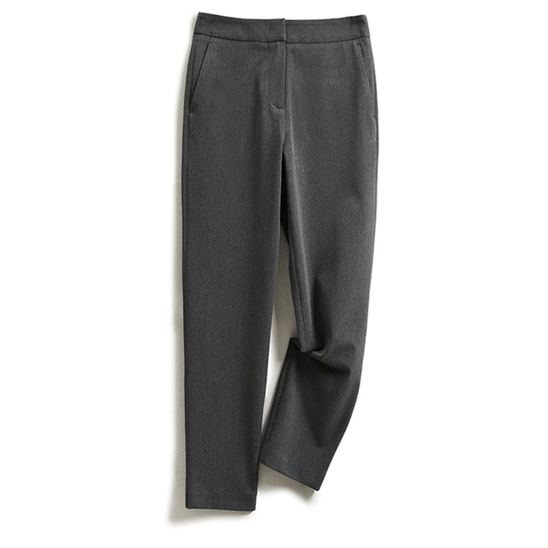 Women Elegant and Casual Fabric Trousers Drune