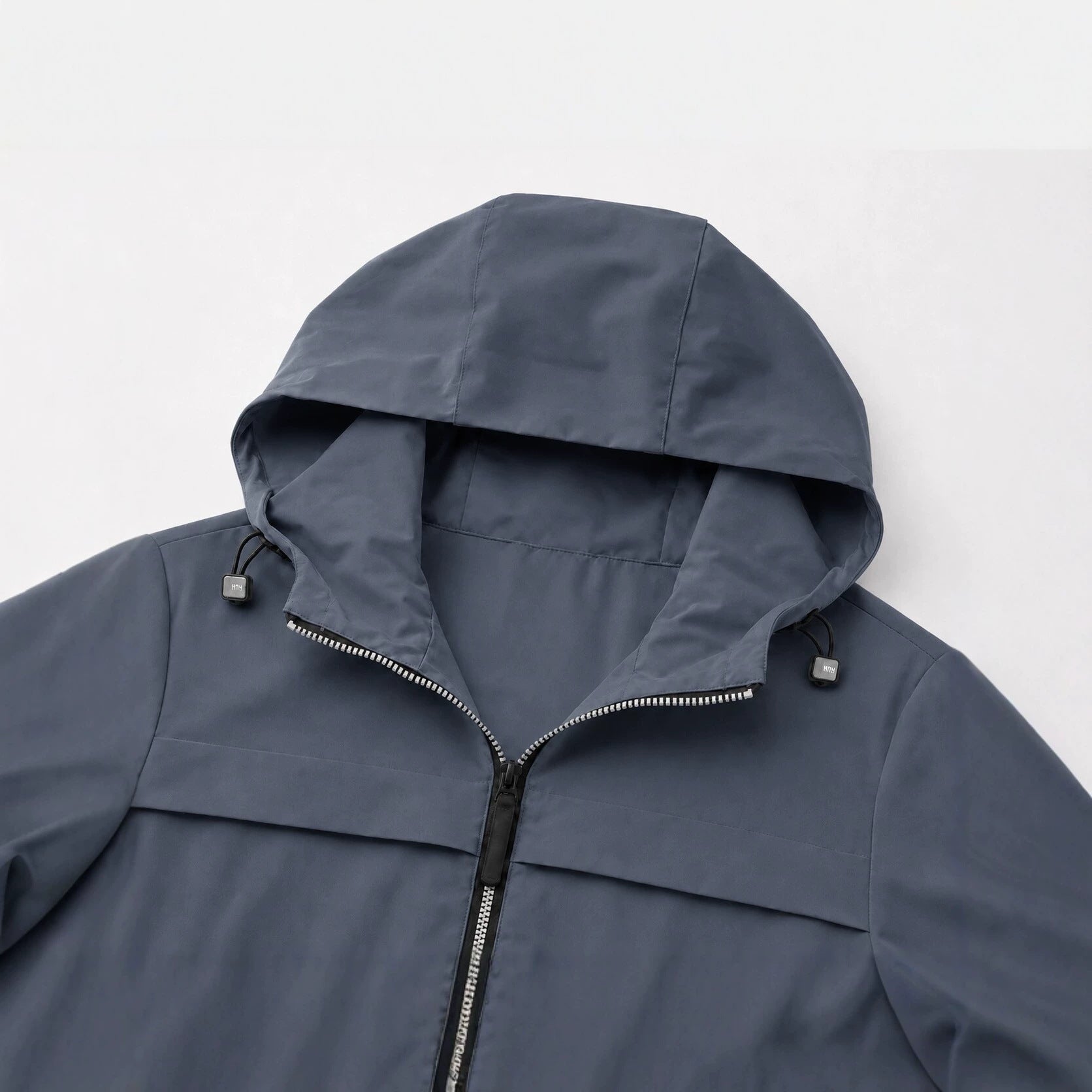 Men's lightweight water-repellent hooded softshell jacket with zip pockets Chichicherry