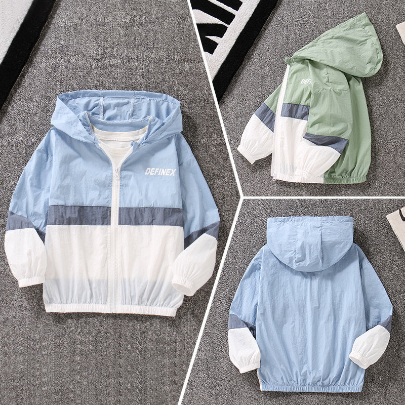 Unisex nan lightweight windproof hooded jacket with zipper and elastic cuffs Chichicherry