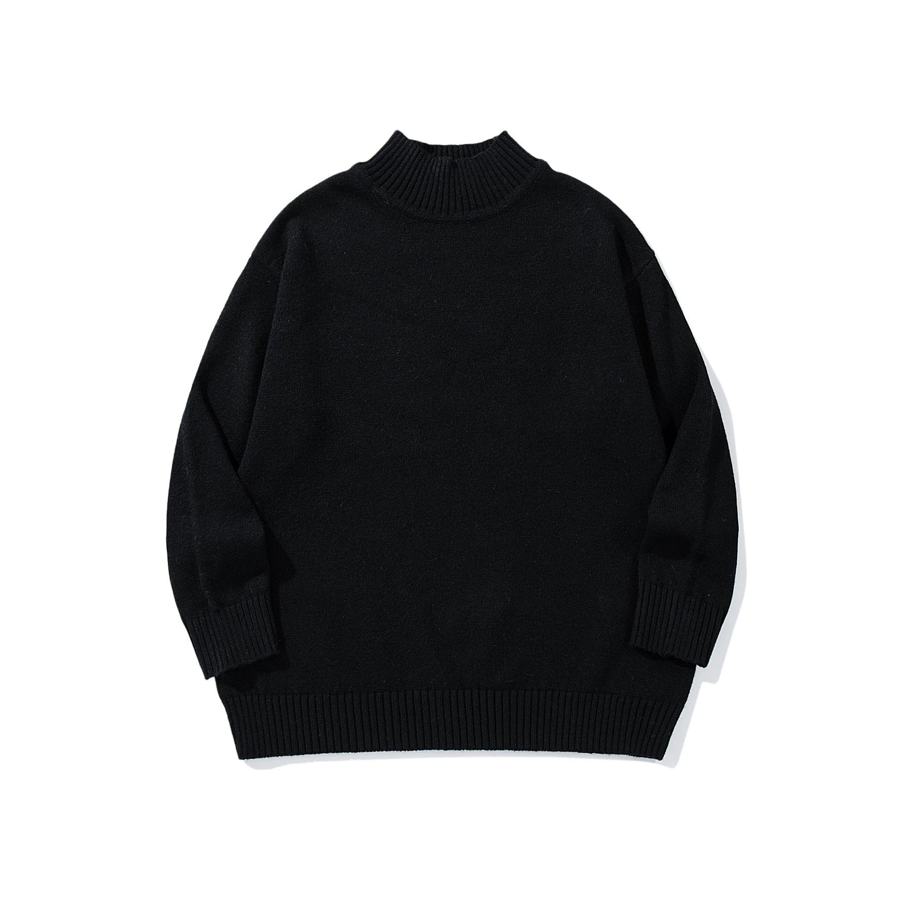 Unisex Oversize-Troyer-Pullover with short standing collar and wide ribbed cuffs Chichicherry