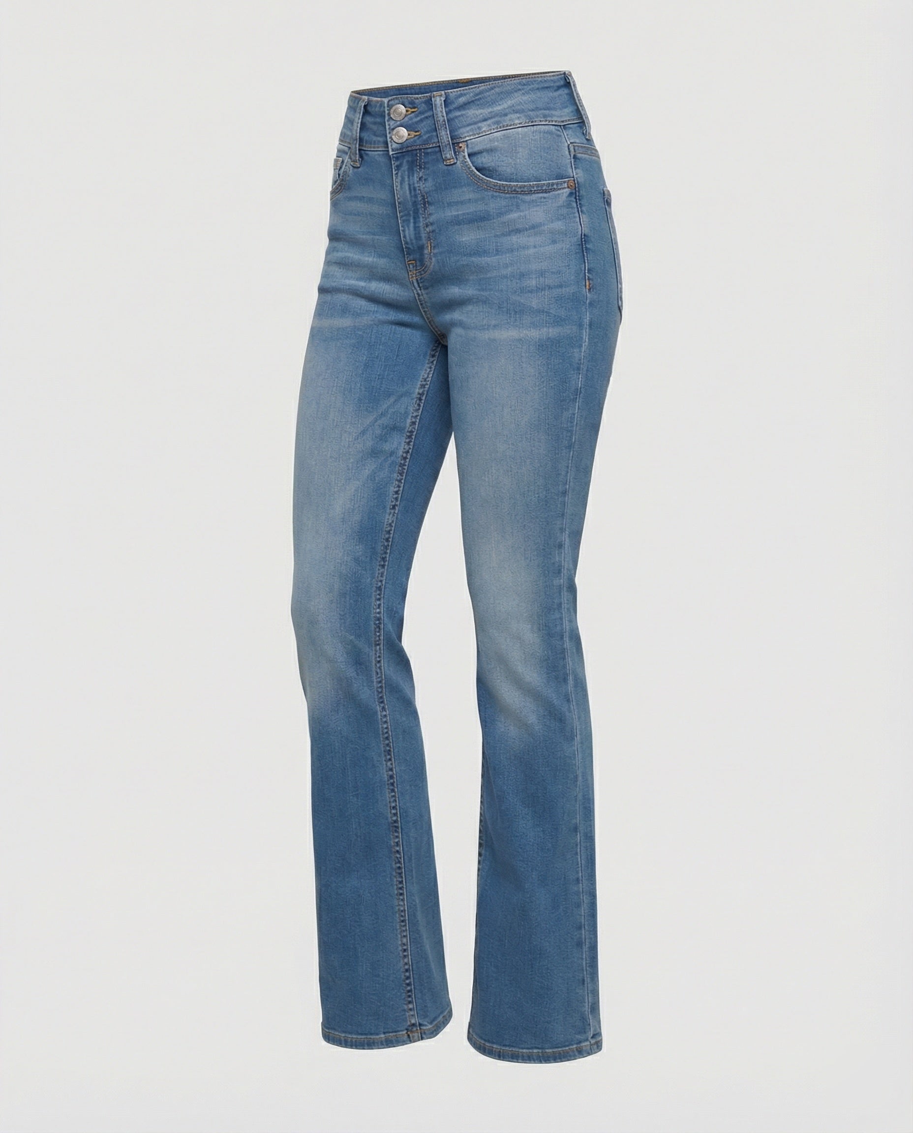 Women's High Waist Stretch Jeans Flared