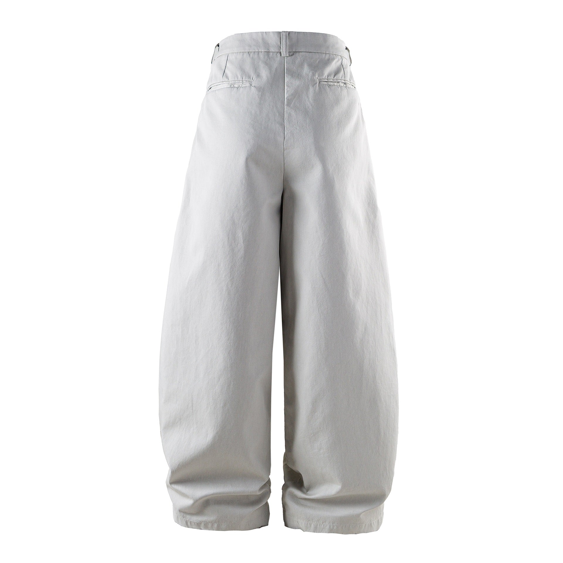 Women's wide high-waist culotte with pleat and cropped leg Chichicherry