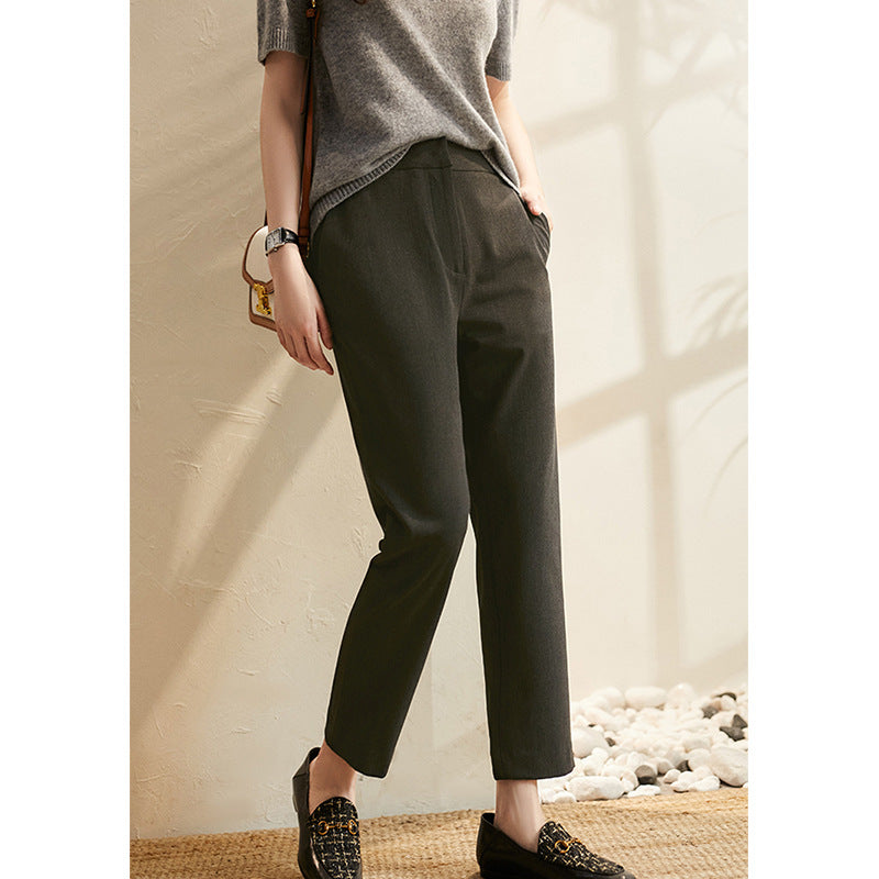 Women's Comfortable and Elegant Fabric Trousers Chichicherry