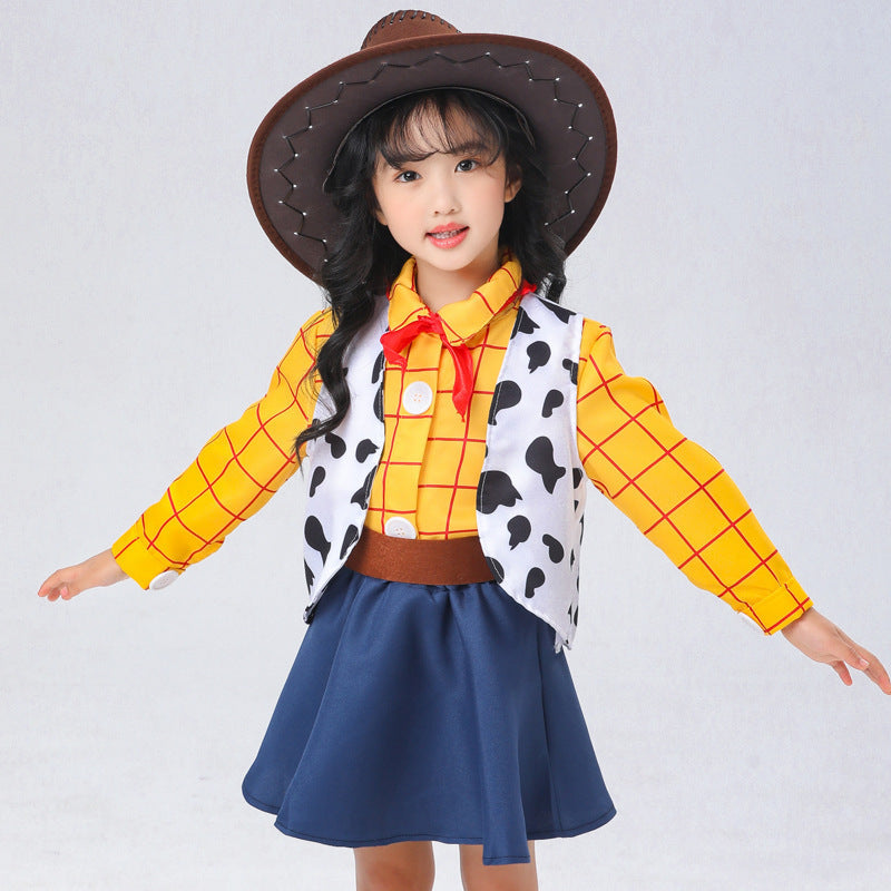 Girl Cowboy Costume Chichicherry