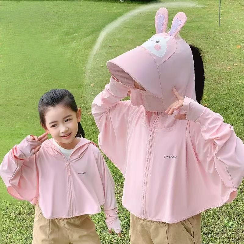 Girls Lightweight Hoodie with Bunny Ears Chichicherry