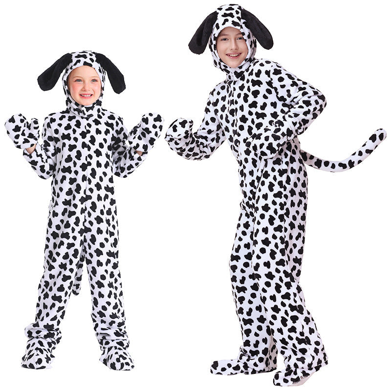 Girls cuddly suit in dog design with ears and paws Chichicherry