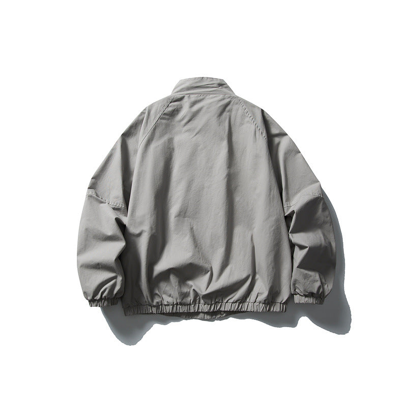 Unisex Boxy-Field Blouson made of lightweight ripstop with concealed zipper placket and elastic hem Chichicherry