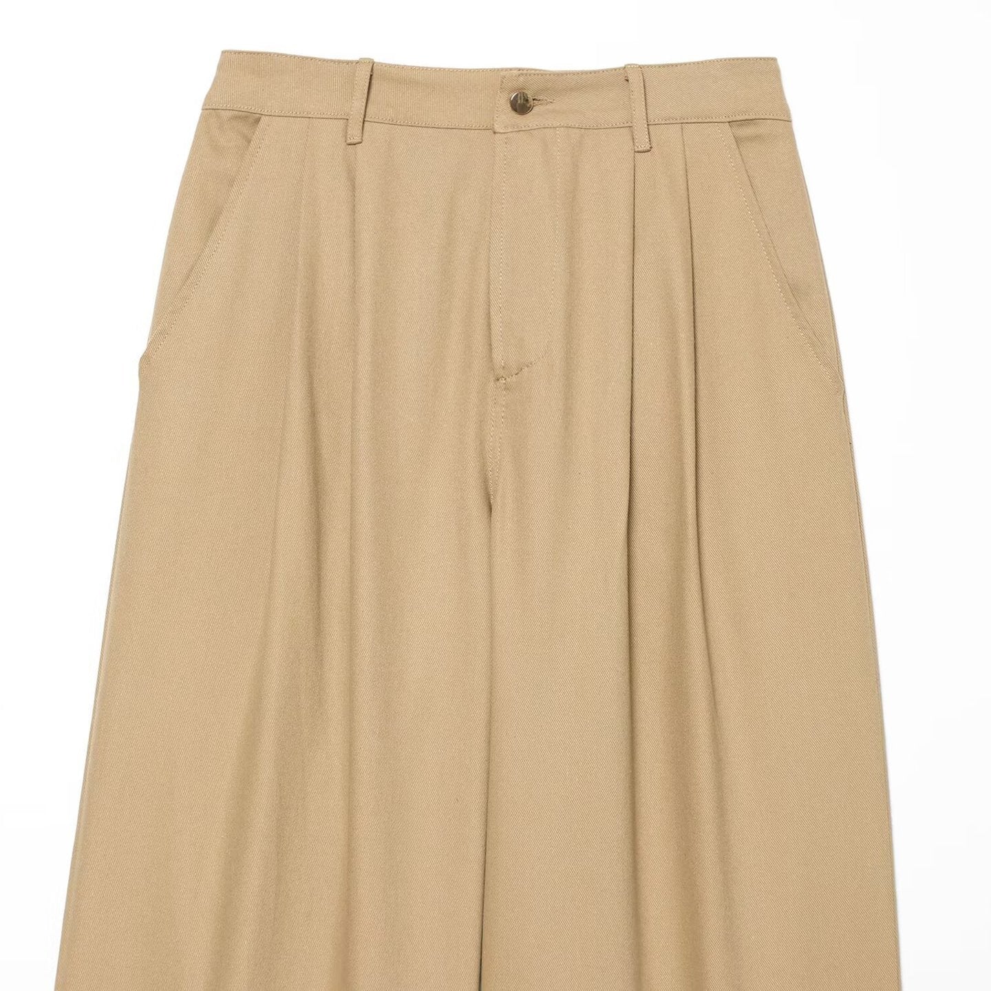 Women's Wide High Waist Pleated Trousers Chichicherry
