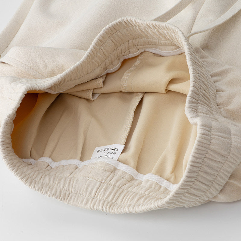 [Men] Tapered Jogging Pants with Elastic Waistband, Drawstring & Cuffs Chichicherry