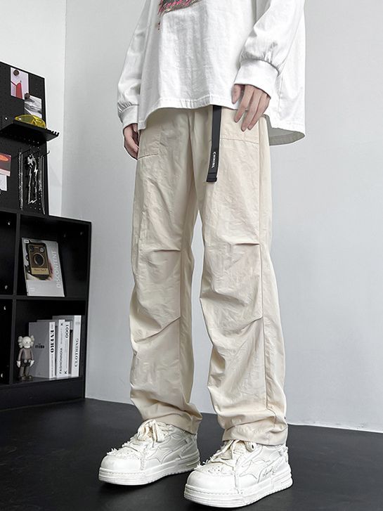 Men's Loose Utility Cargo Pants Chichicherry