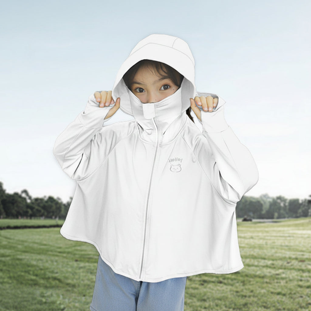Women's UV protection jacket with hood and breathable design Chichicherry