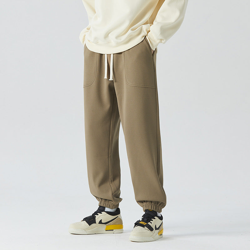 Men's Relaxed Jogger with Elastic Waistband and Removable Teddy Lining Chichicherry