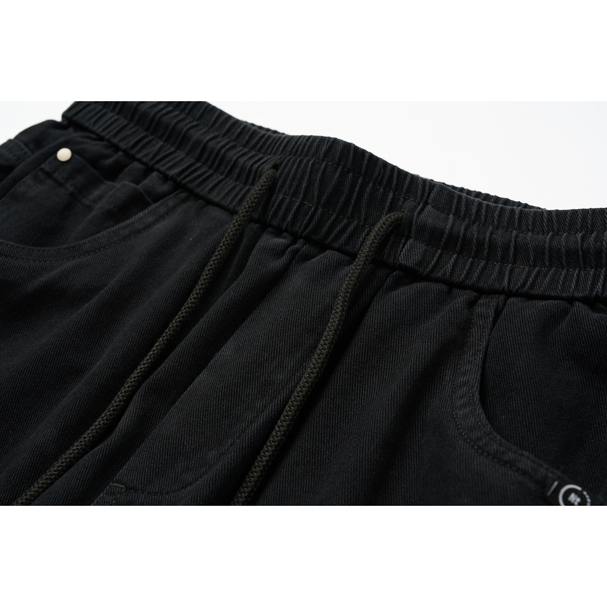 Women's Wide Relaxed Pants with Elastic Waistband, Drawstring and Side Pockets Chichicherry