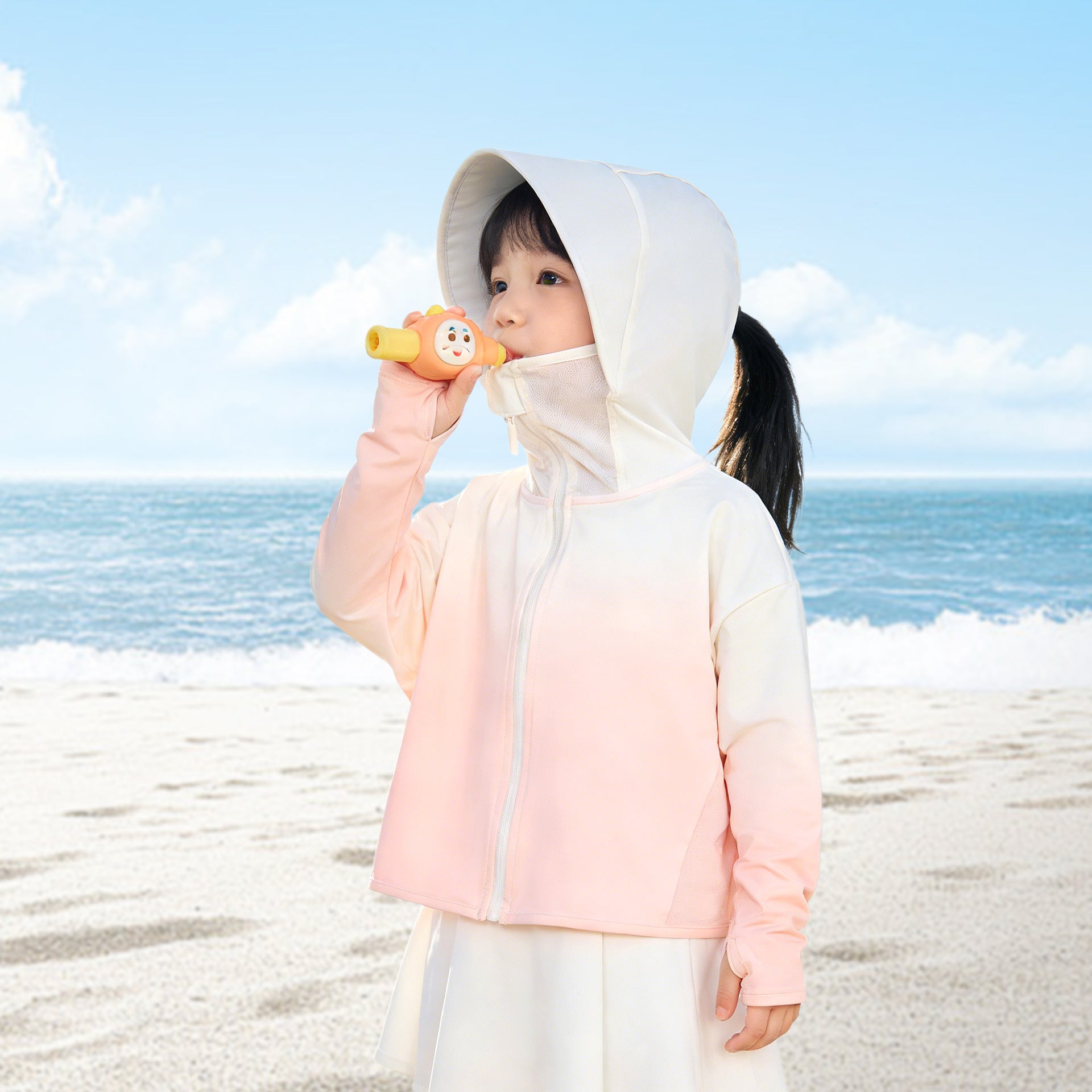Women's UV protection jacket with hood and lightweight, breathable material Chichicherry