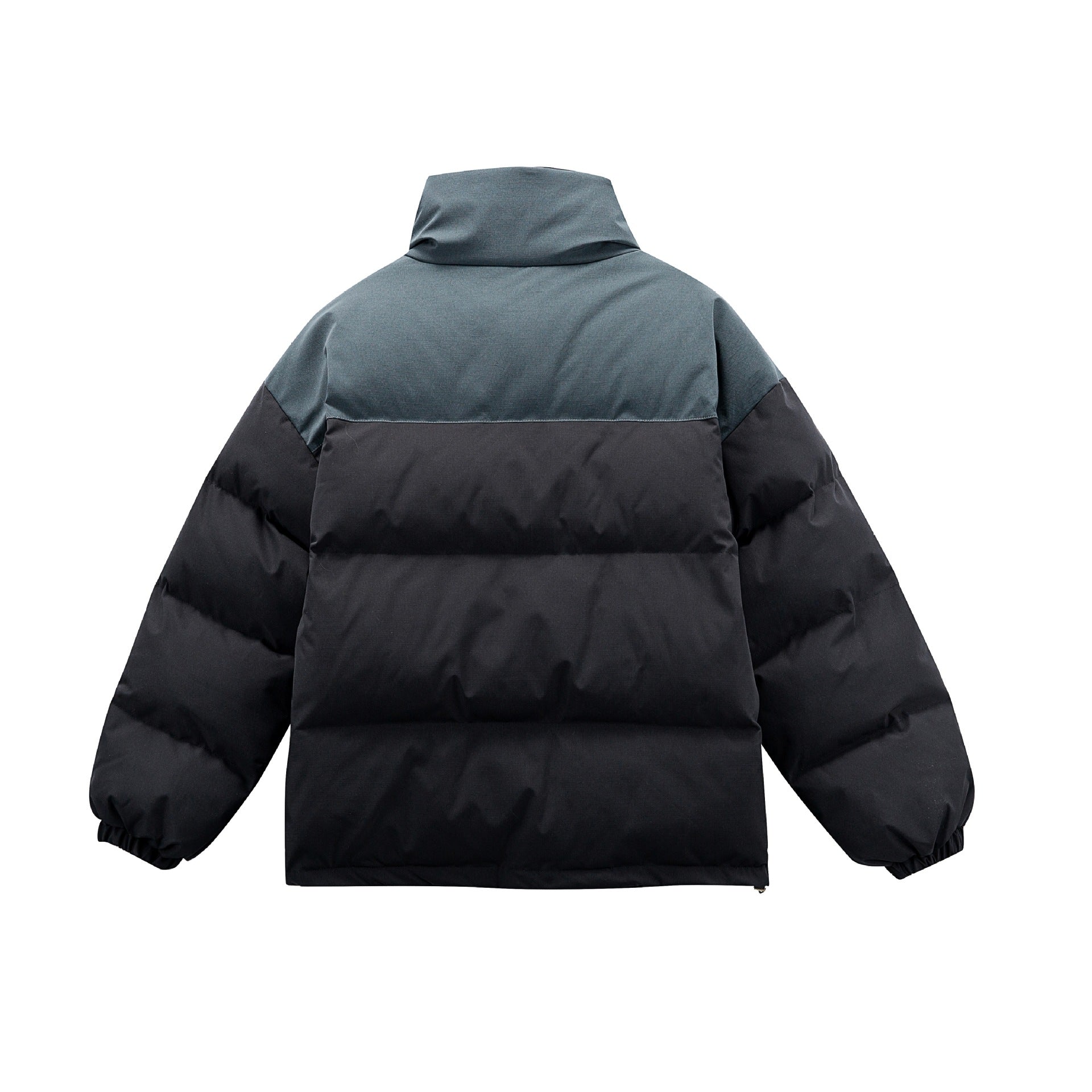 Unisex Padded Puffer Jacket with Embroidered Patch Applications Chichicherry