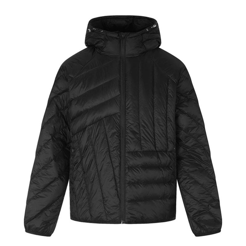 Women’s Padded Oversize Quilted Jacket with Hood and Noise-Reducing Microfiber Outer Material Chichicherry
