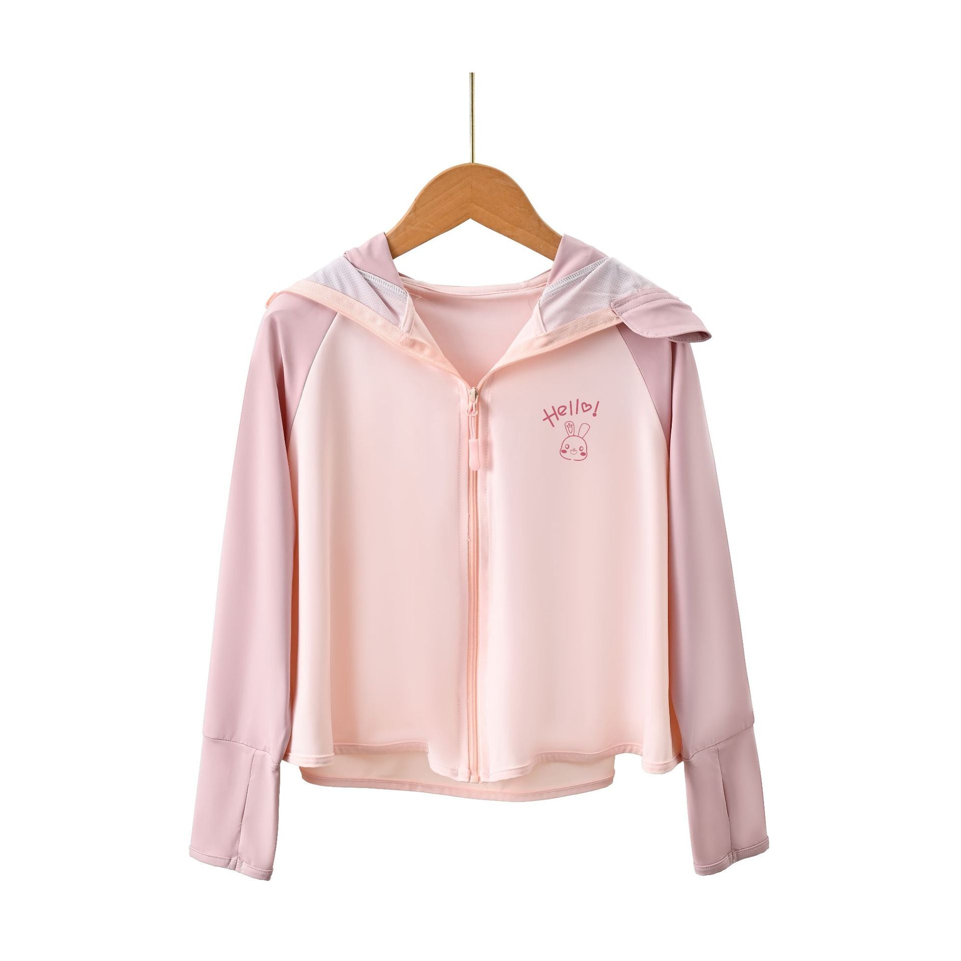 Girls' sun jacket with hood and UV protection Chichicherry