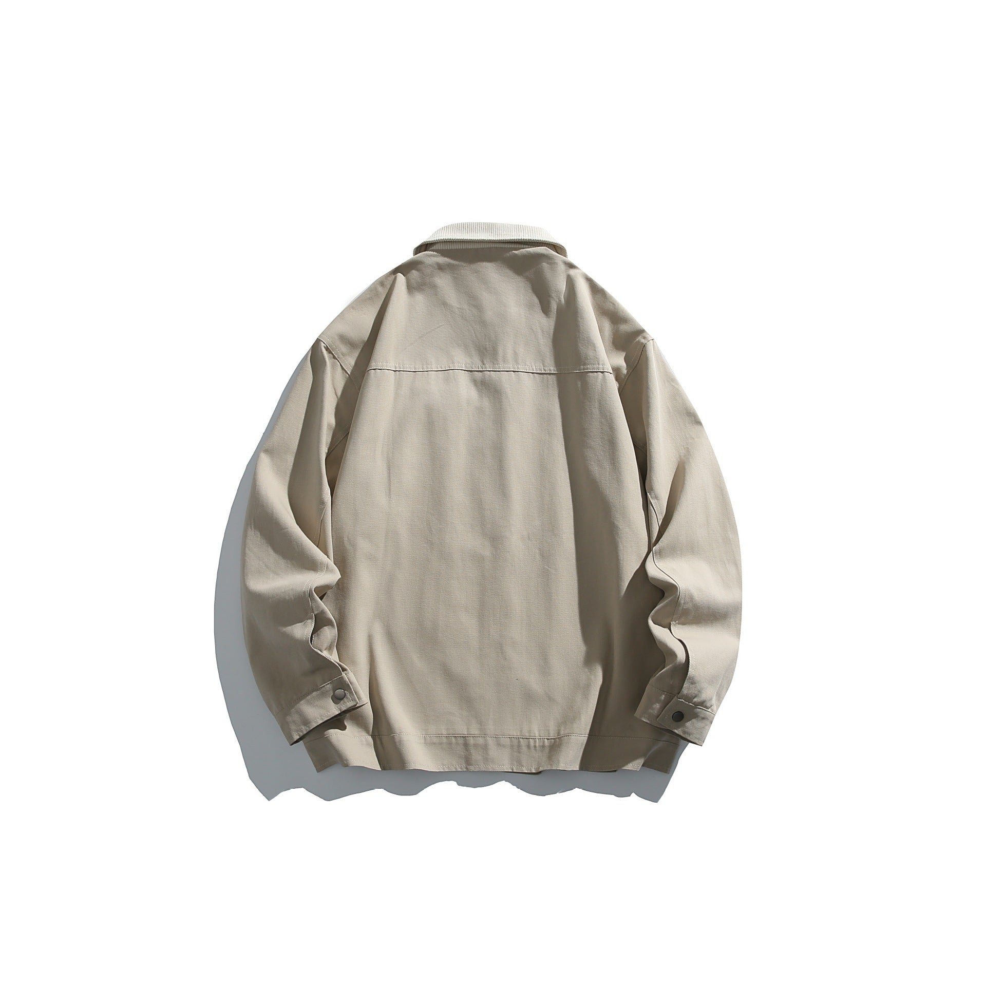 Men's lightweight bomber jacket with cord collar and zipper Chichicherry