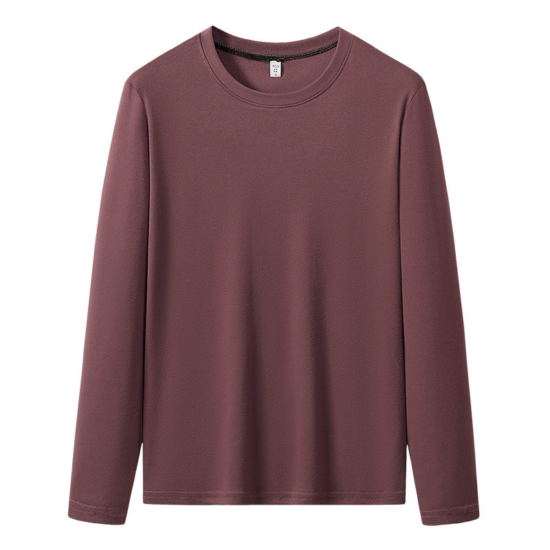 Men's Long-Sleeved Crew Neck Basic Sweatshirt made of Soft Cotton Blend Chichicherry