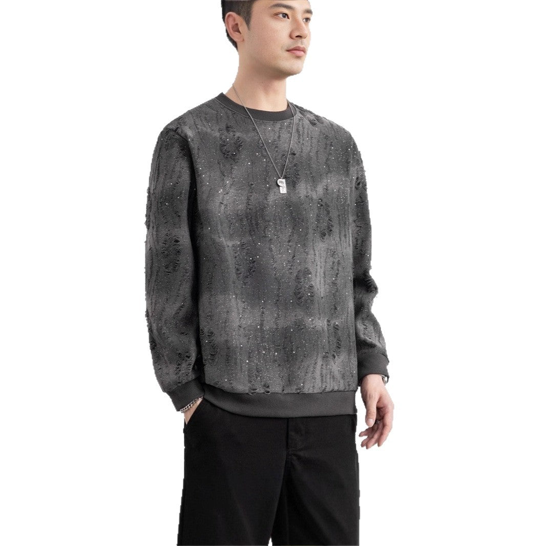 Men's Urban Sweatshirt with Sparkling Design Chichicherry