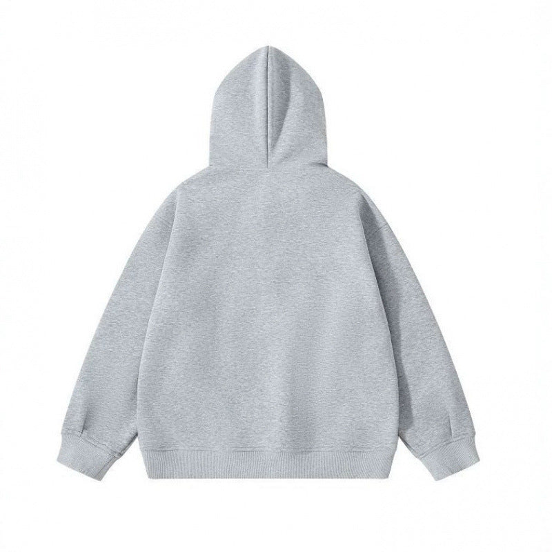 Unisex Oversize Hoodie with integrated shirt collar in layering look Chichicherry